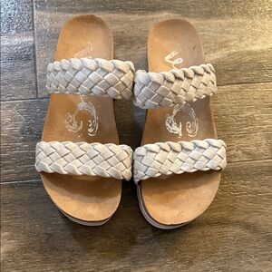 Very G Braided Sandals - Tan